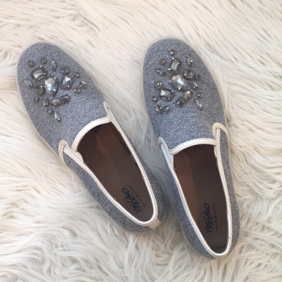 Mossimo Supply Co. Shoes - Mossimo Supply Co Jeweled Slip-Ons - 9